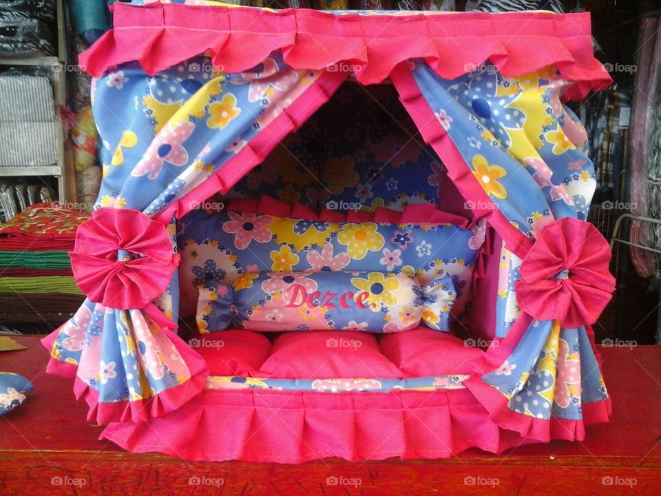 Our home made Pets House Princess style.
