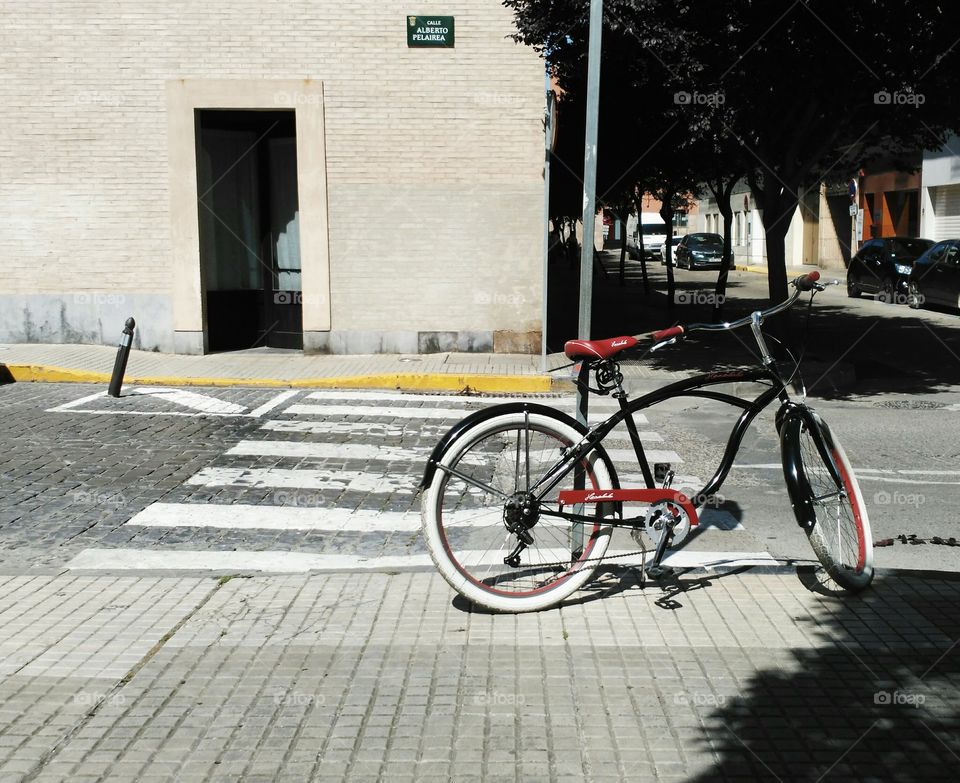 Parking in the middle of the street