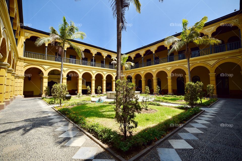 Iglesia santo domingo lima peru