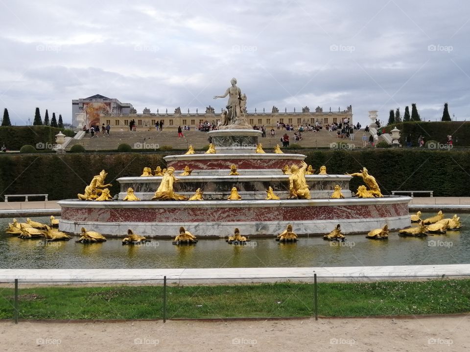 Fontaine versaillaise