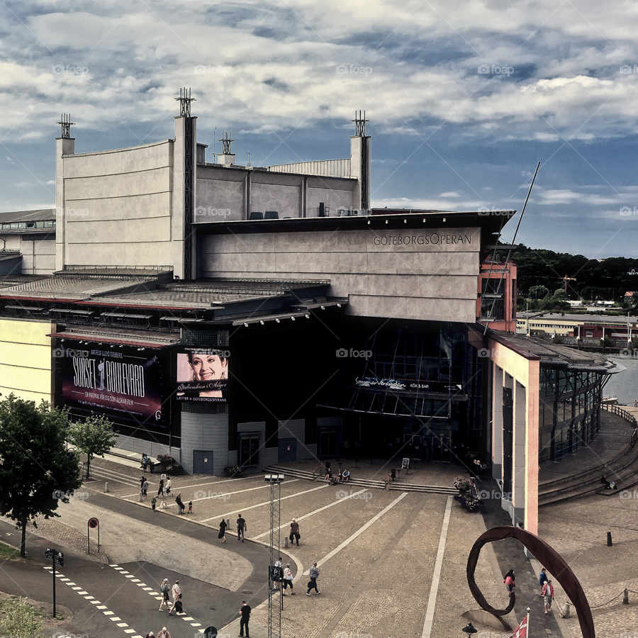 göteborg modern architecture harbour by hanswessberg