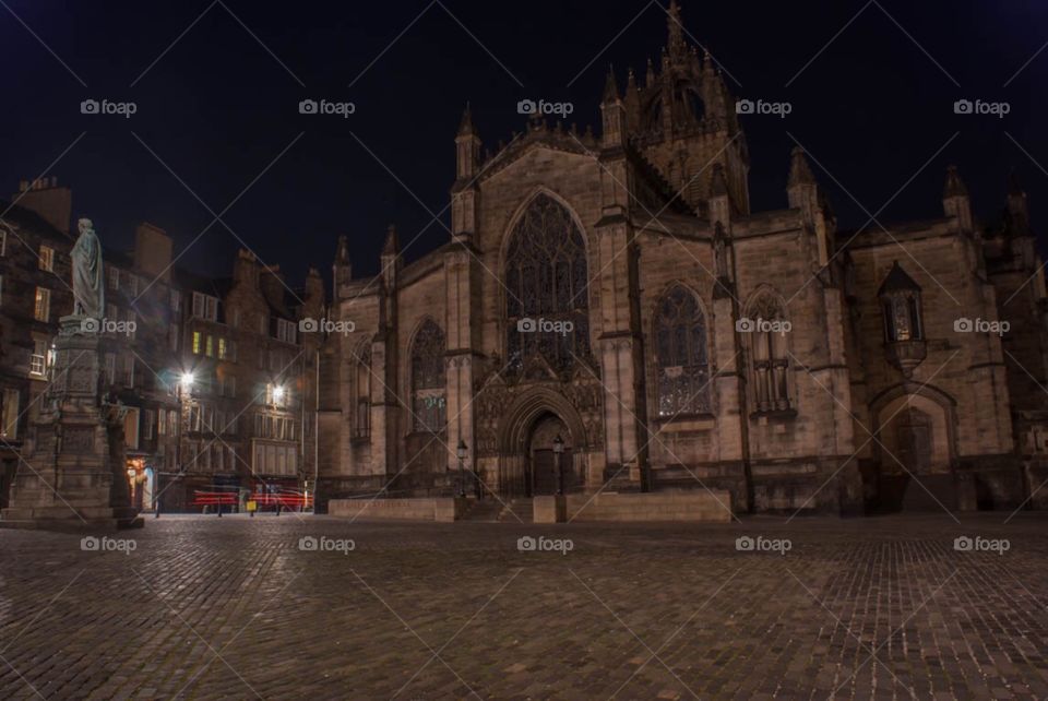 St Giles Cathedral Night Shot