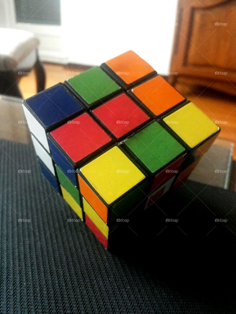 rubic's cube. game for brain