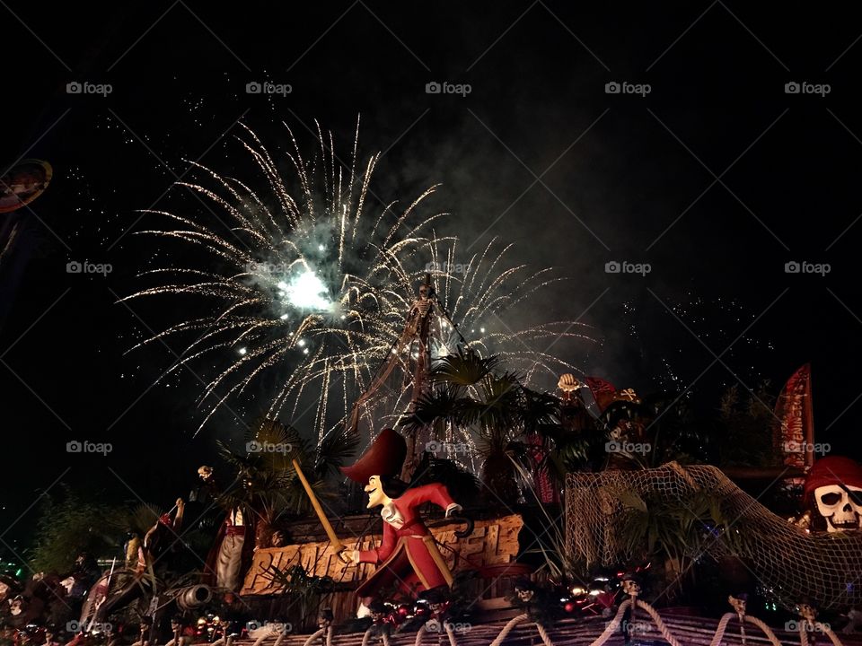 Firework Hamburger Dom Funfair 2019 