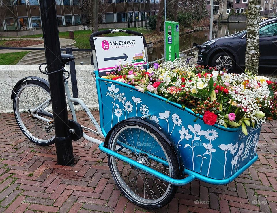 Promotion from an flowershop