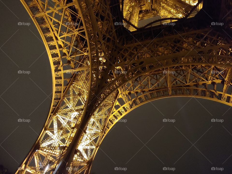 Eiffel Tower at night