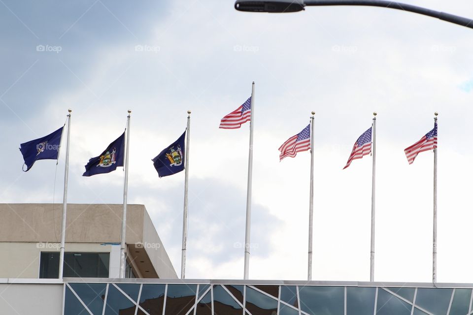 Flag, Administration, Flagpole, Patriotism, Wind