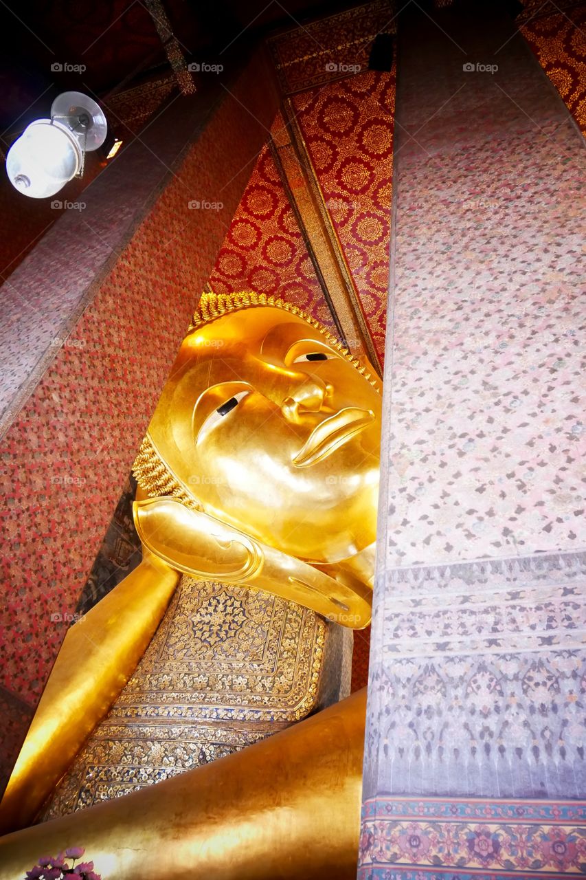 reclining Buddha in Thailand 