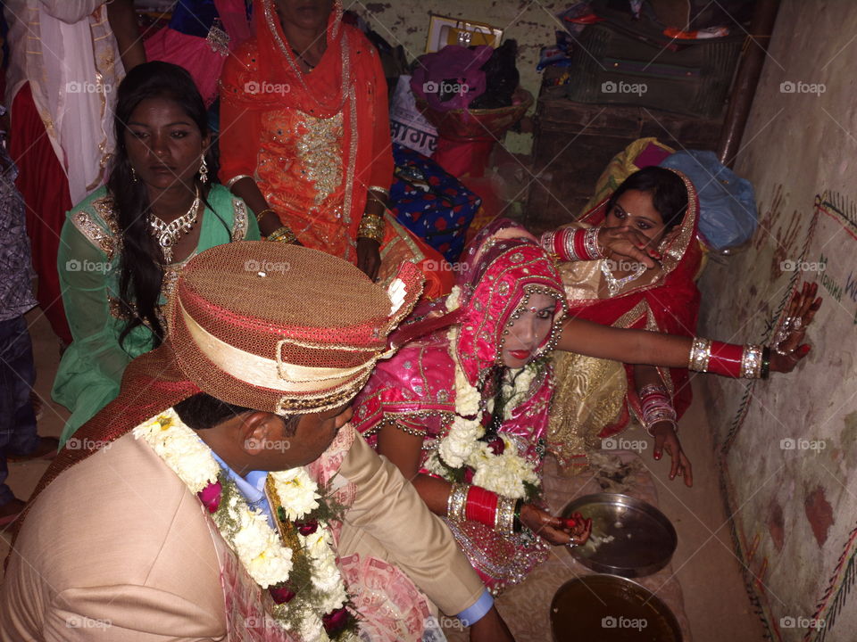 a wedding in northern india