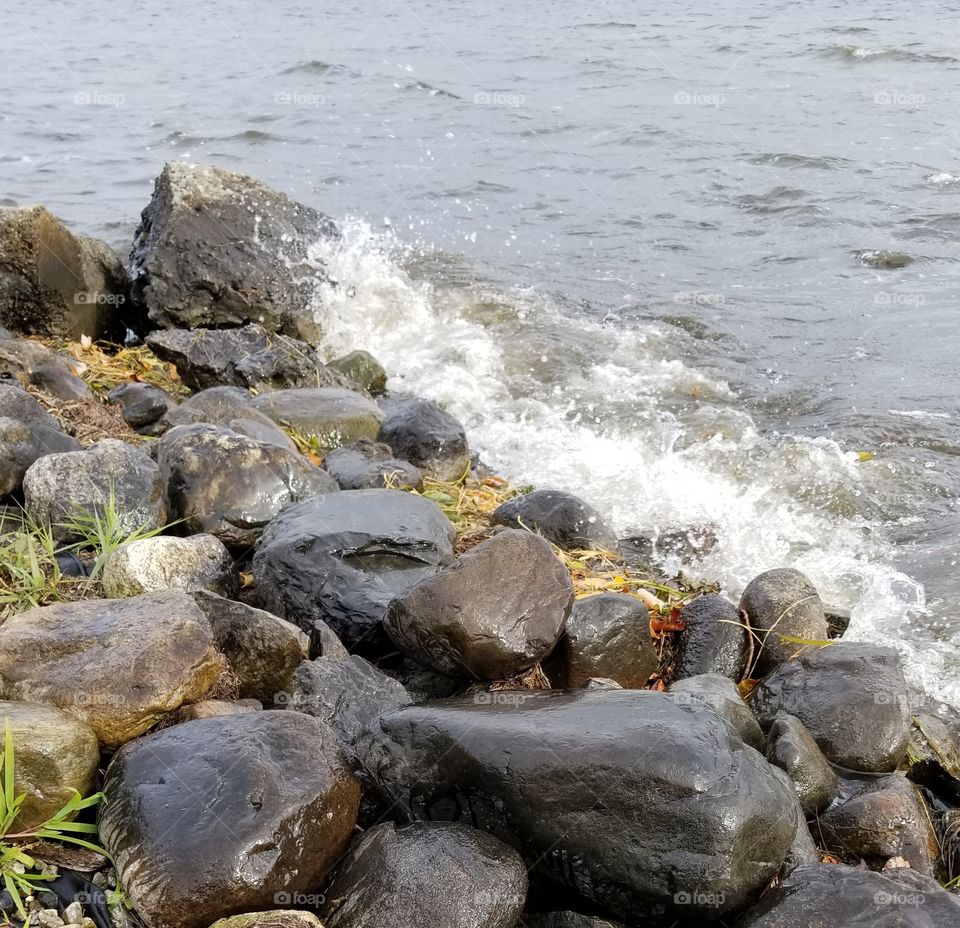 Water, Nature, No Person, Rock, Stone