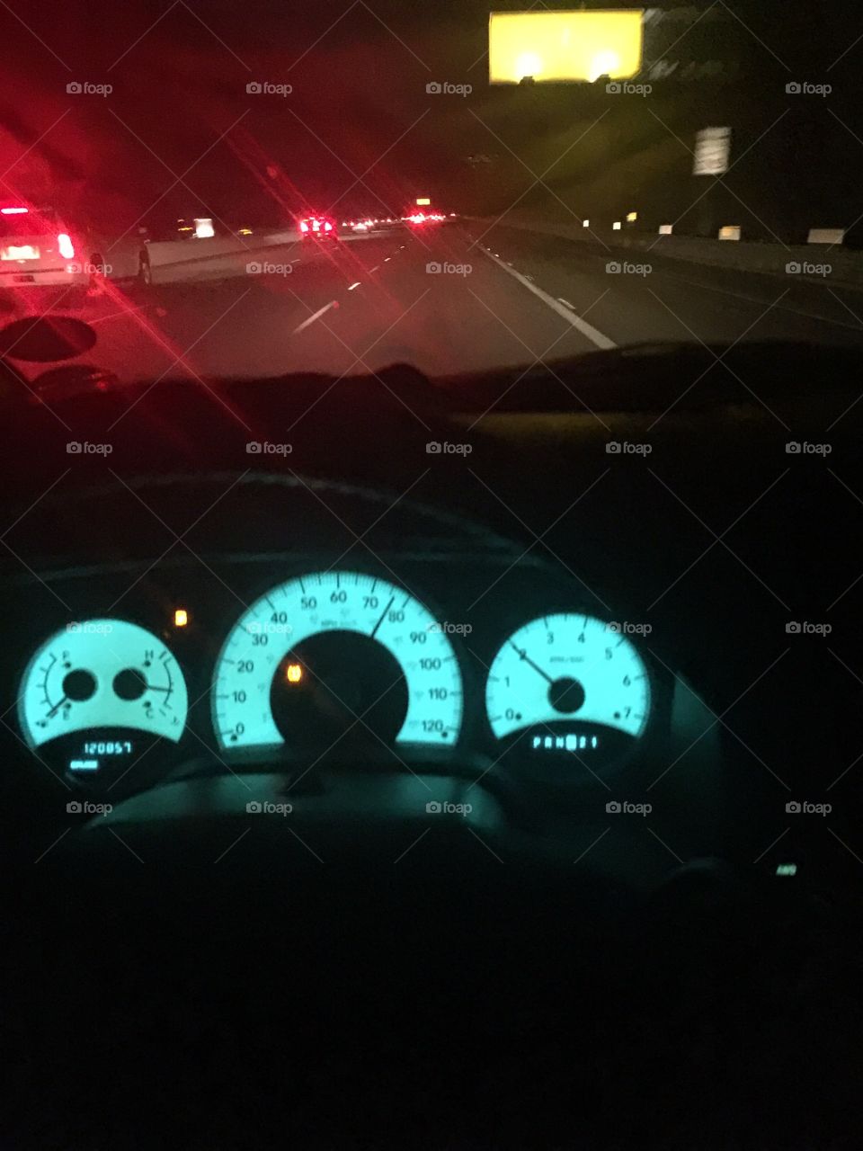 Lights/tachometer