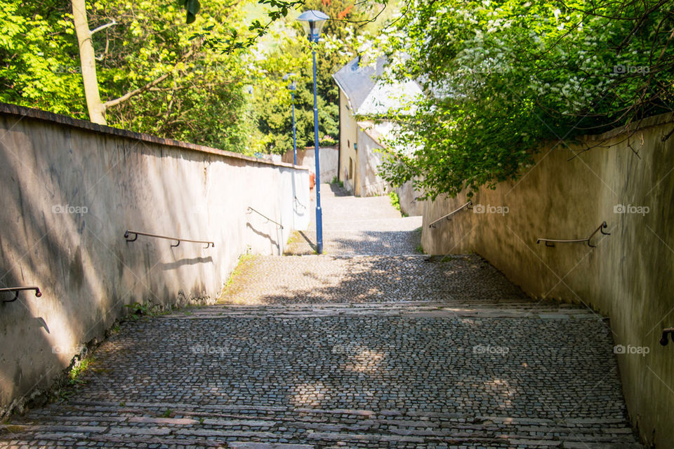 Steps in Prague 