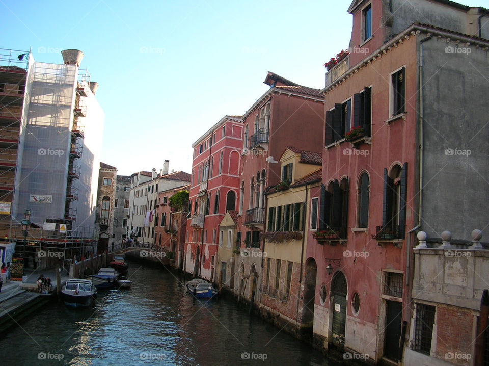 italy boats buildings windows by jeanello