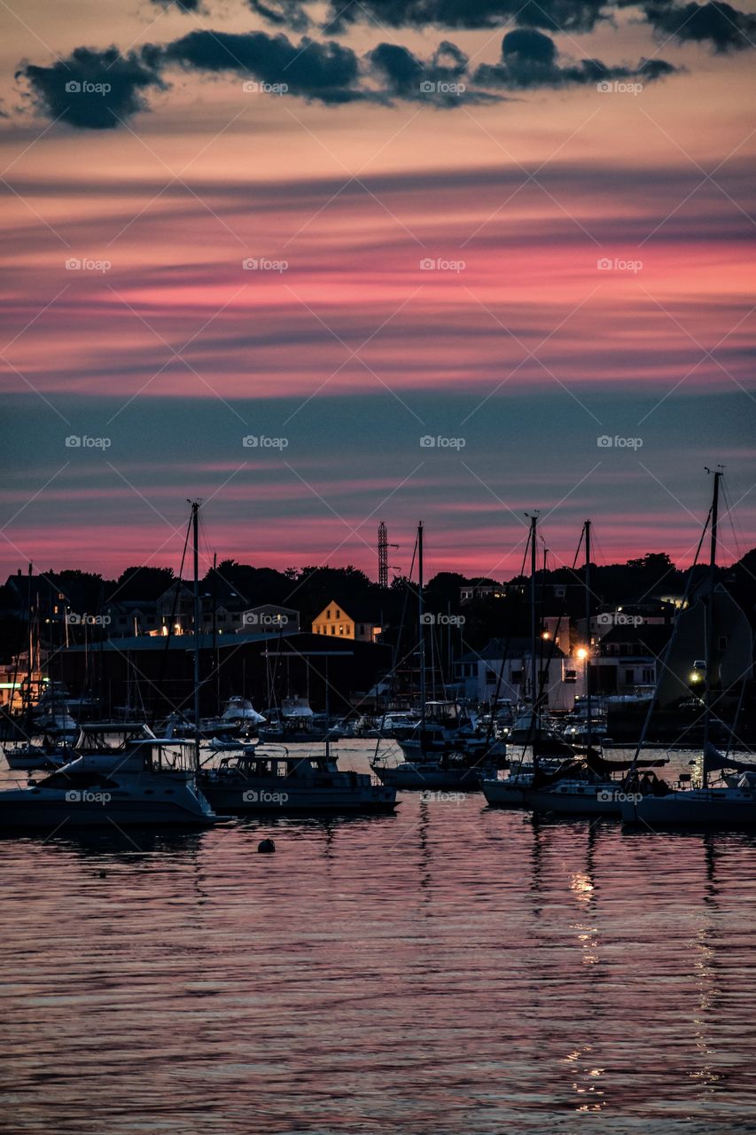 Evening walk in Salem Massachusetts. One of the best sunset I have ever experienced in my life.