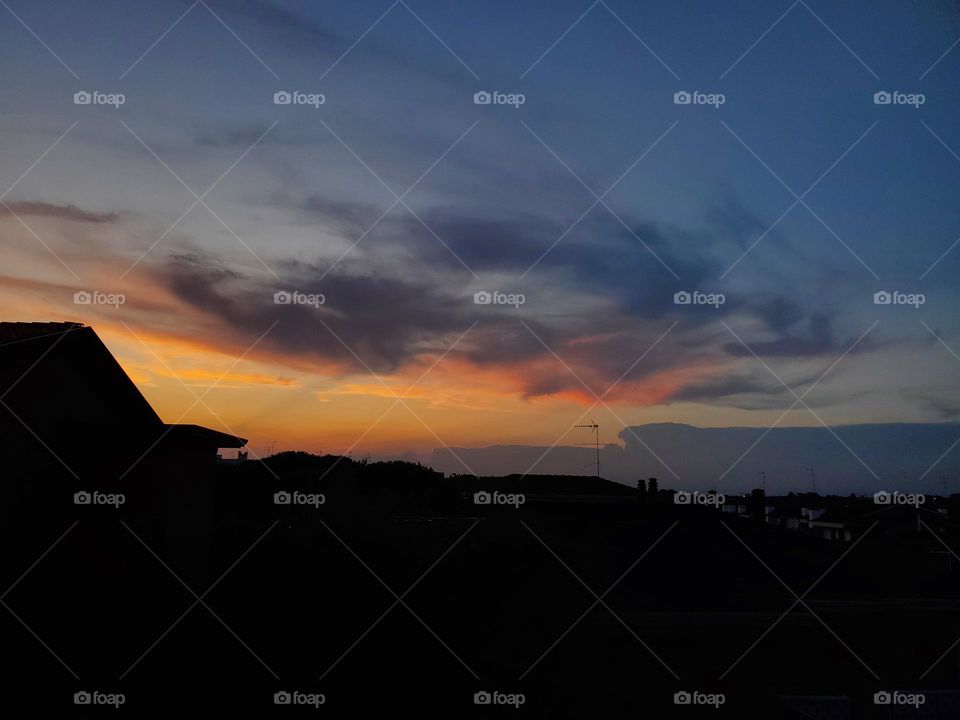 Sunset in Eraclea Mare