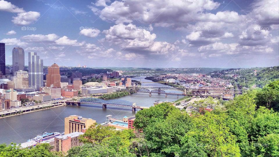 Overlooking Pittsburgh
