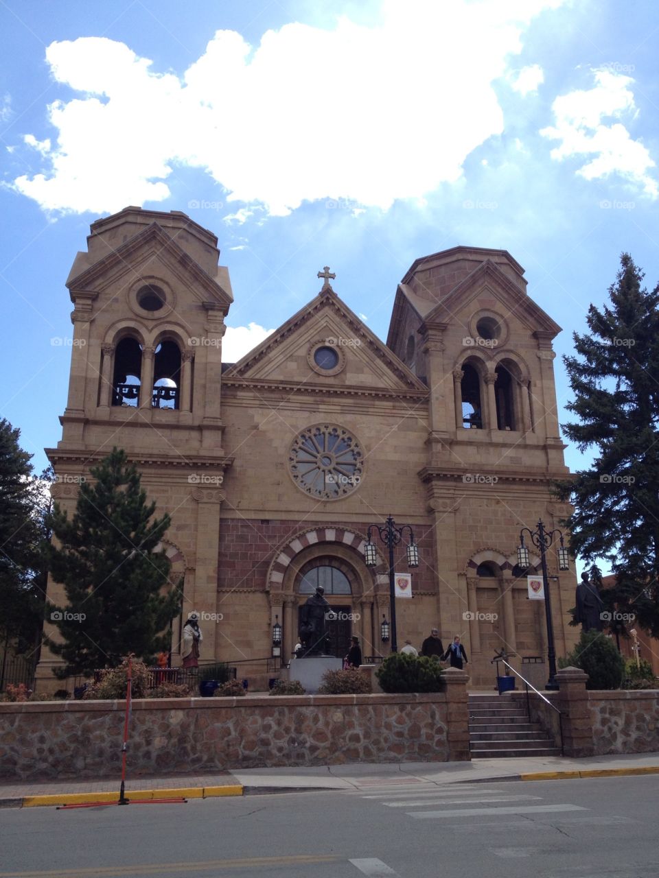 Cathedral. Cathedral basilica of St. Francis of Assisi