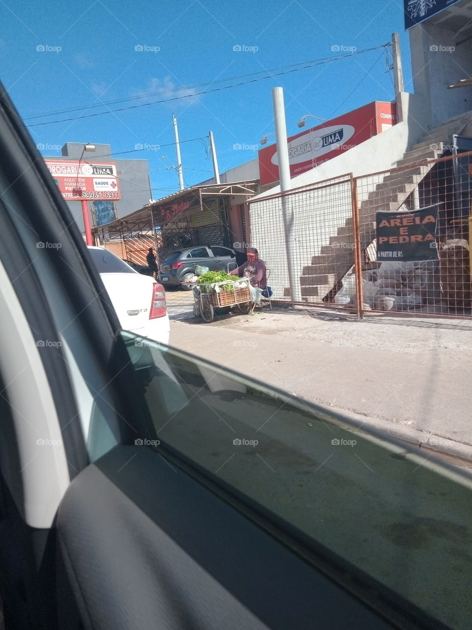 A vendedora de verduras
