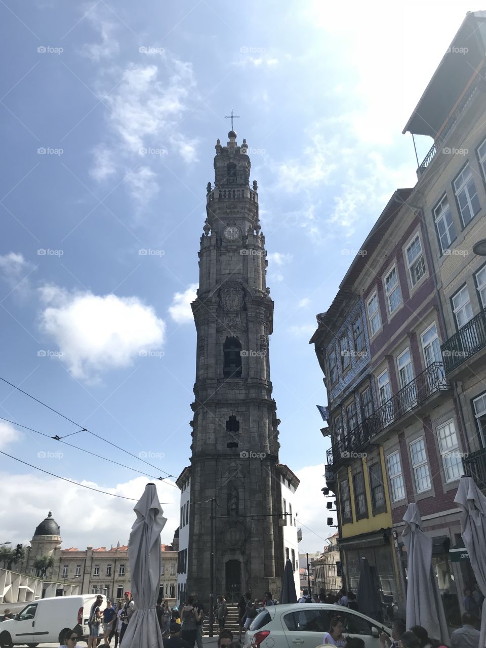 great bell tower of Porto
