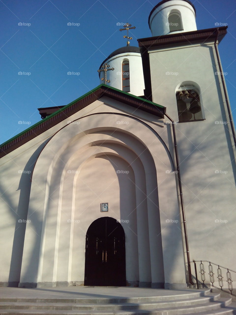 Architecture, Religion, Church, No Person, Cross