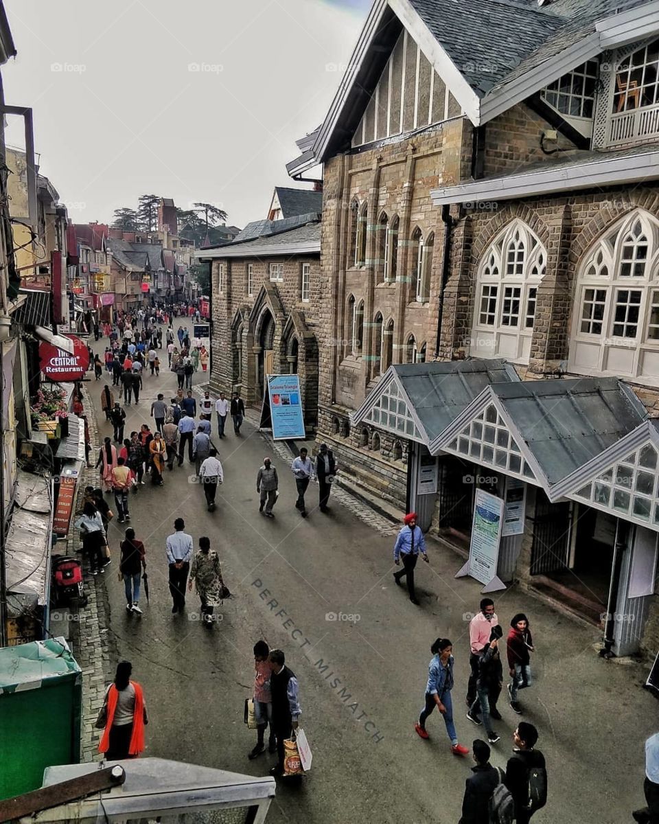 Mall Road Shimla