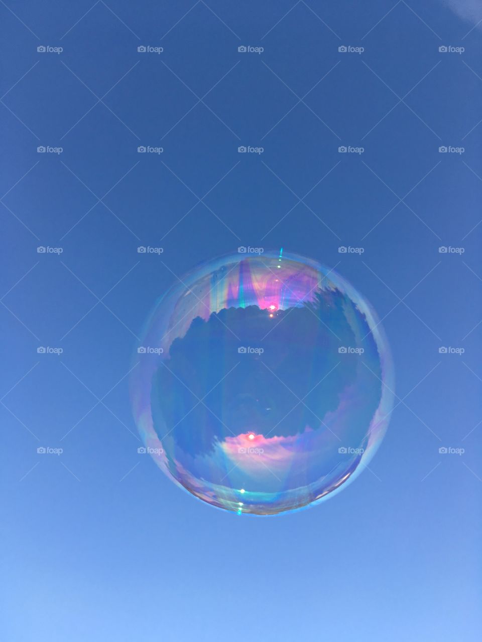 Big pink bubble 