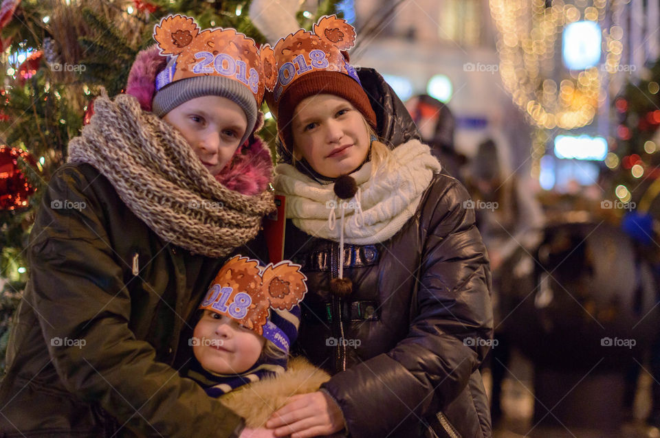 New Year festival with kids