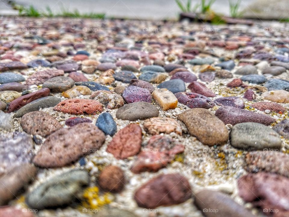 Pebble Walkway