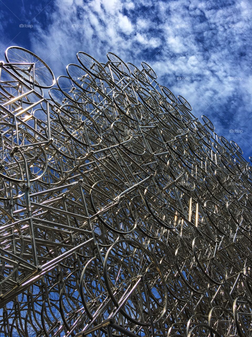 Bicycle Sculpture, Argentina.