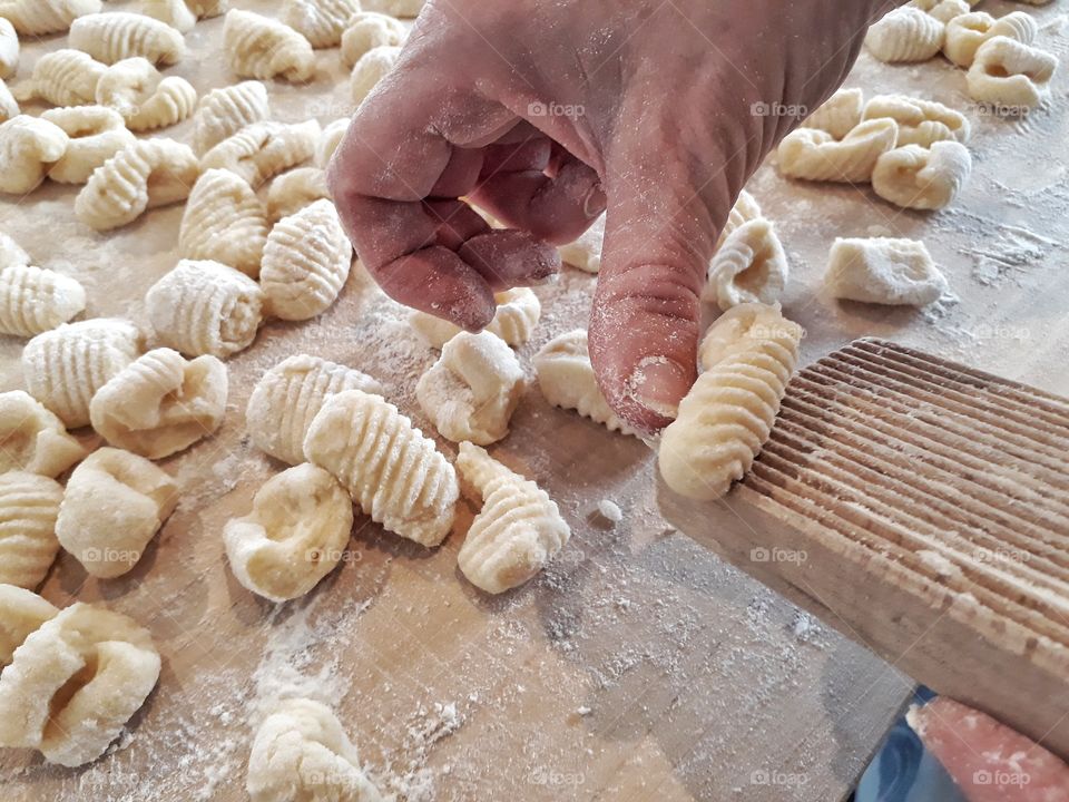 making pasta at home