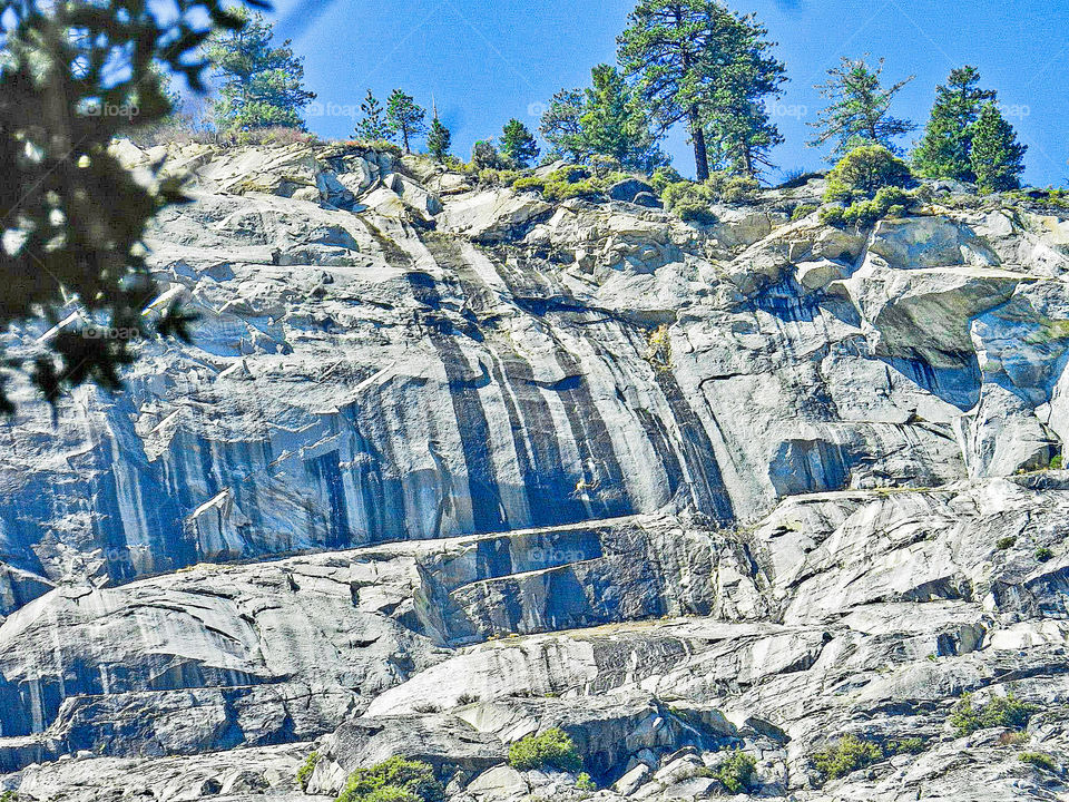 Cliffs in Yosemite