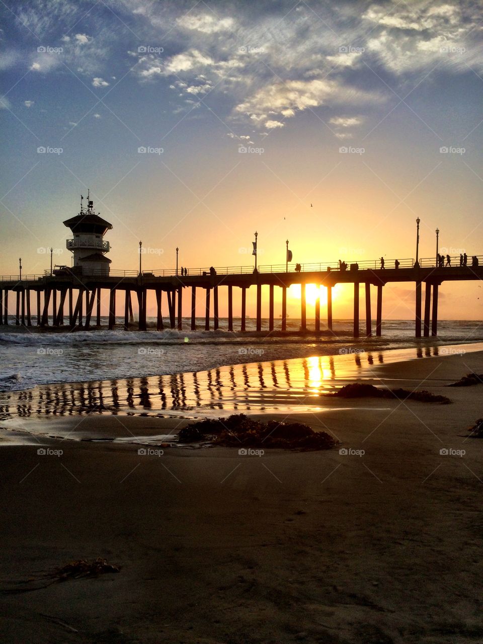 Spring Sunset. Spring Sunset