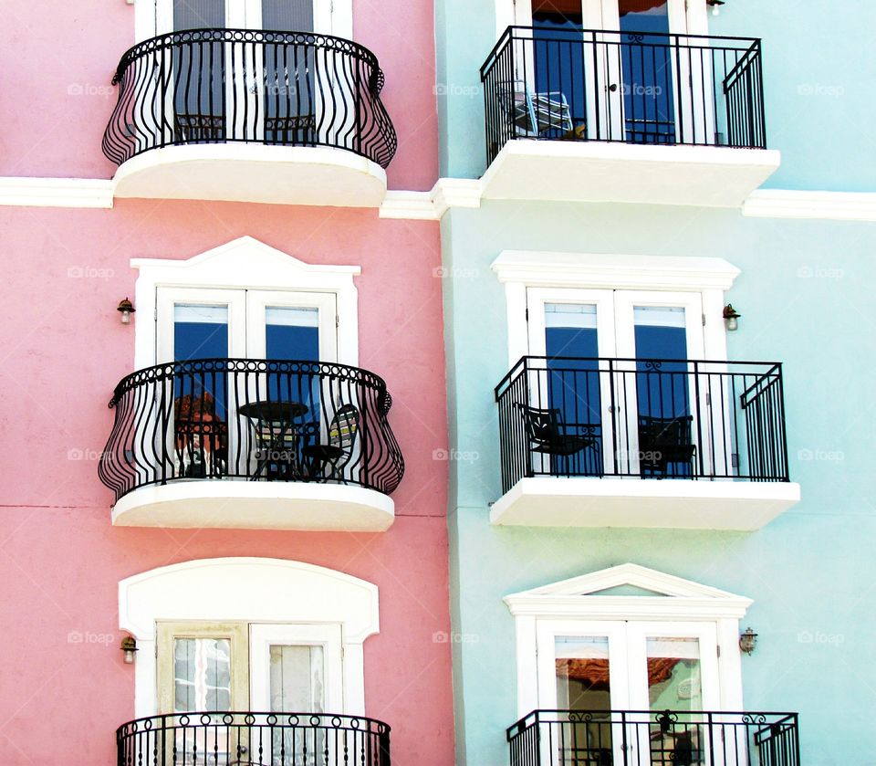 Balconies of Pastel