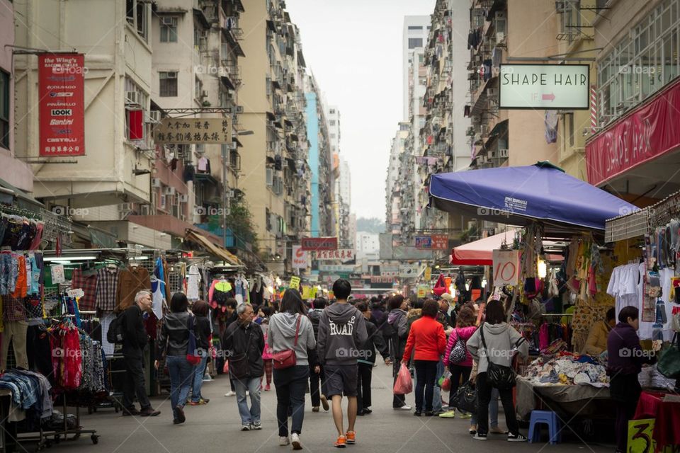 Ladies Market, Mongkok, Hong Kong