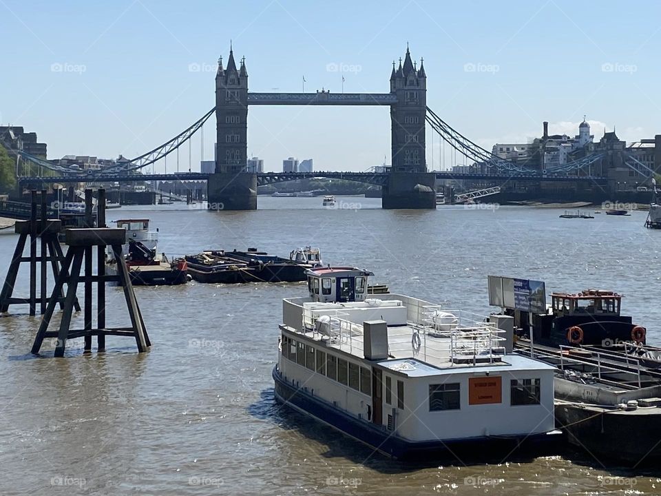 A view of tower bridge london 