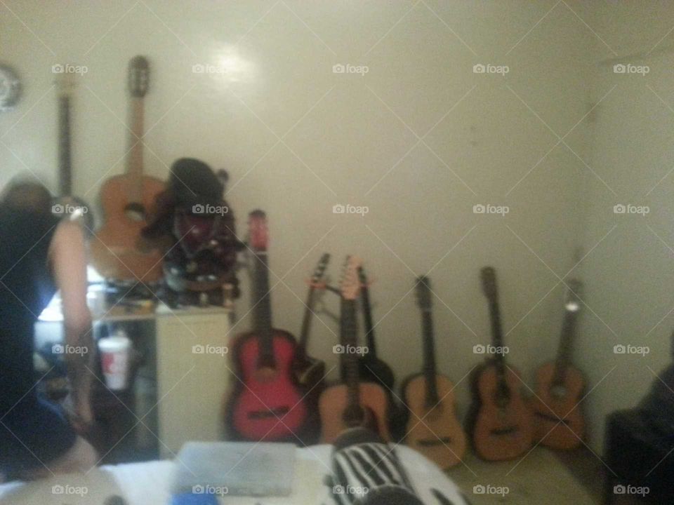 A Guitarist's Room