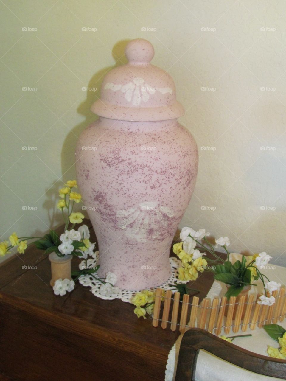 Ming Style Ceramic Vase
