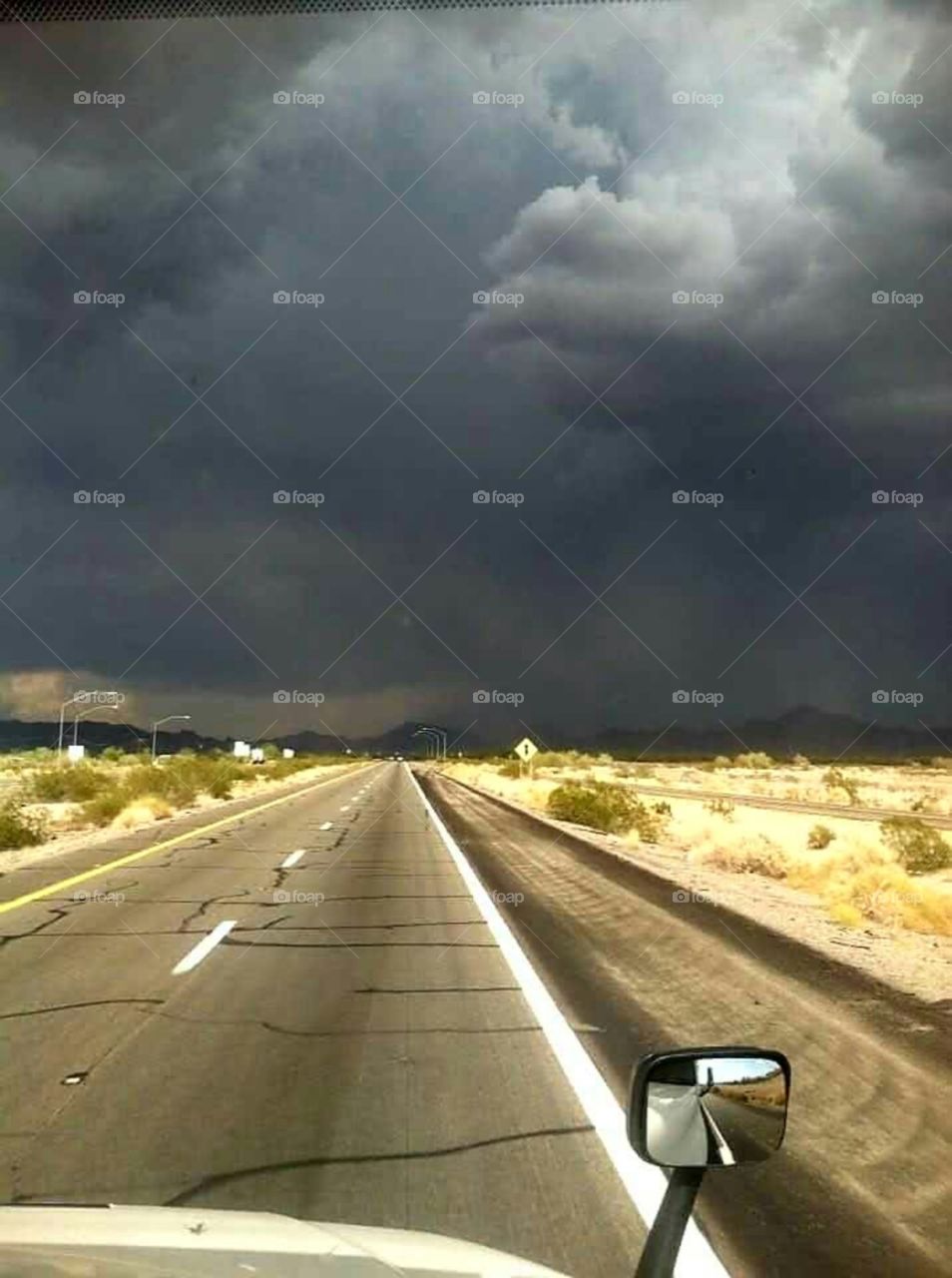 monsoon season in the desert