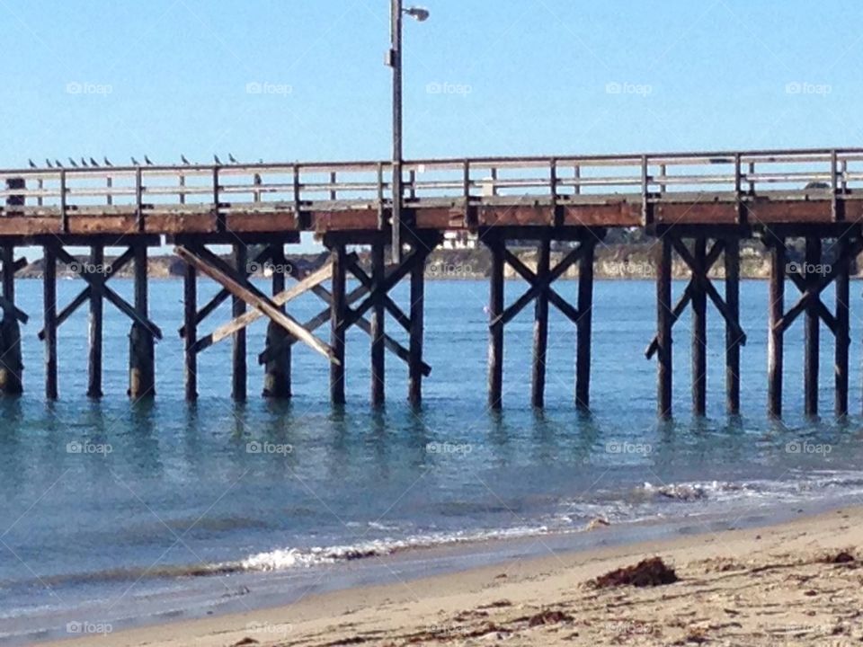 Santa Barbara boardwalk