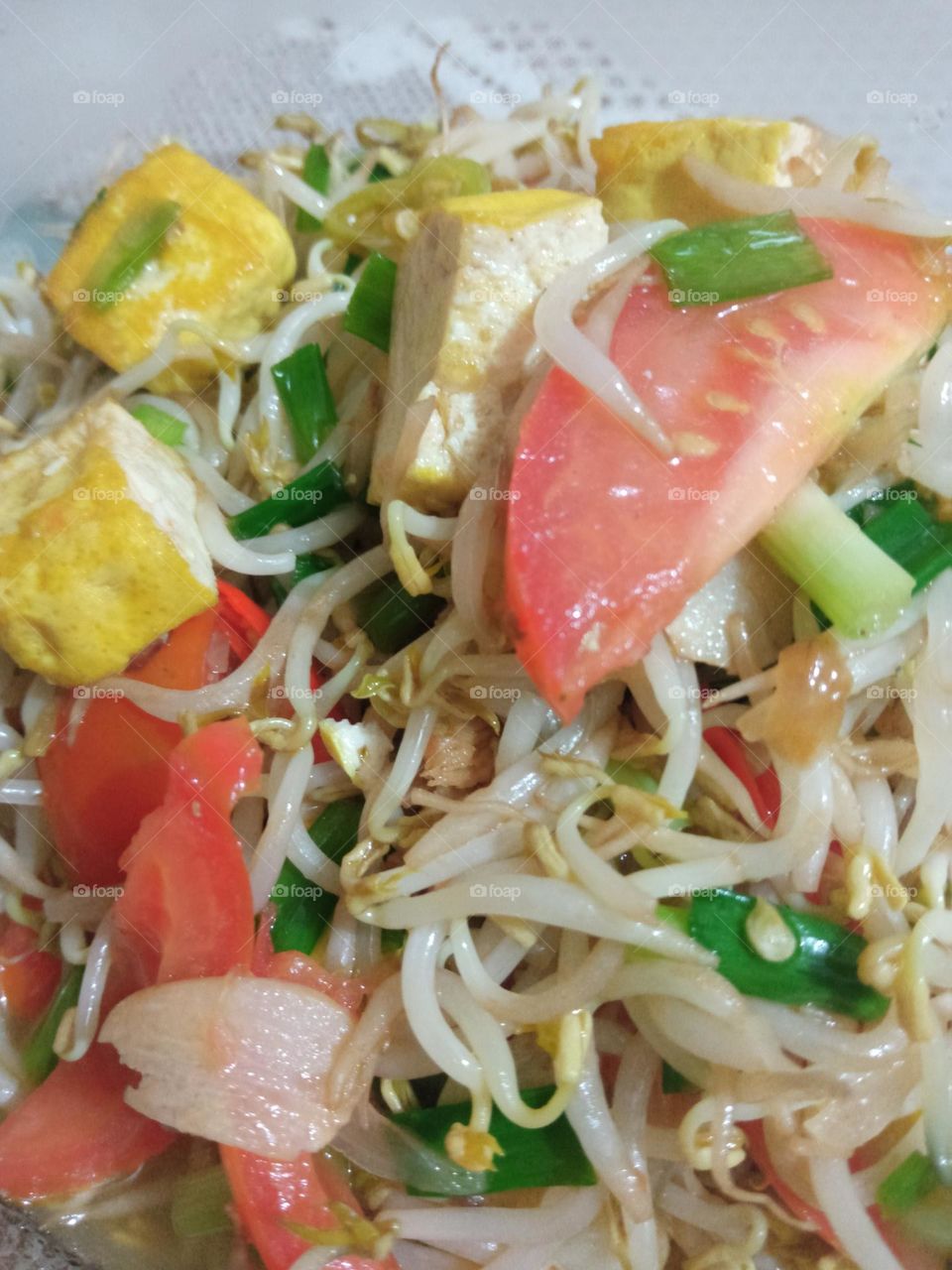 Bean sprouts vegetable from Indonesia