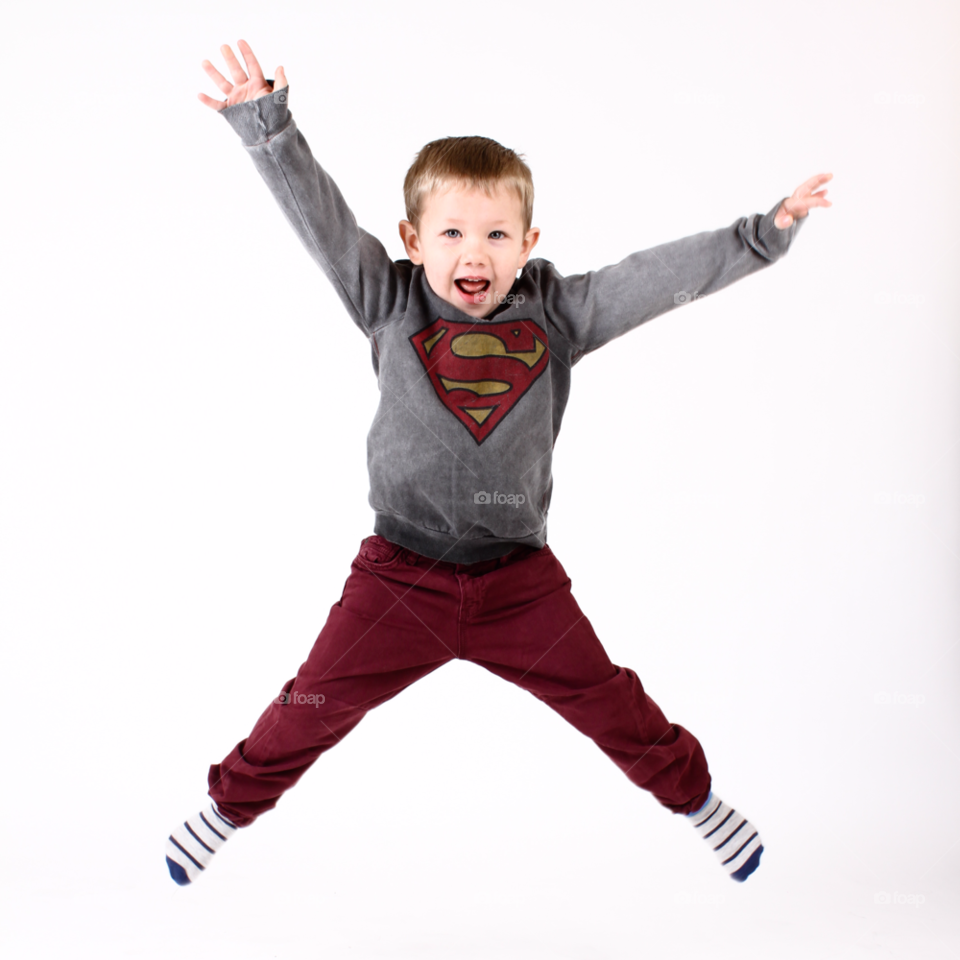 happy red grey child by ahilton2007