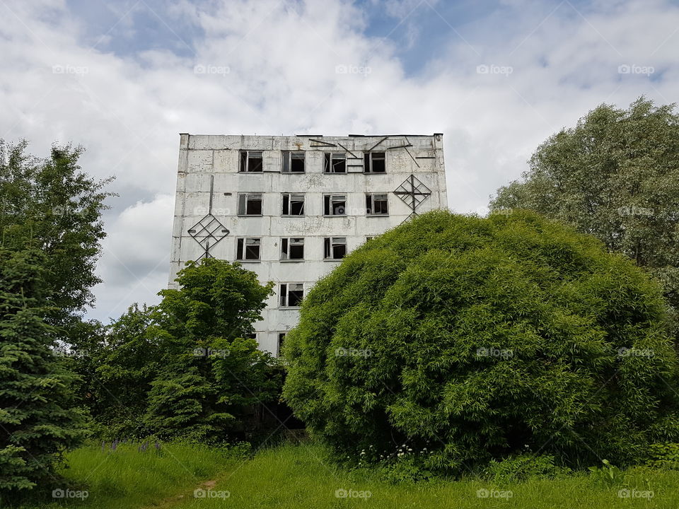 Abandoned factory