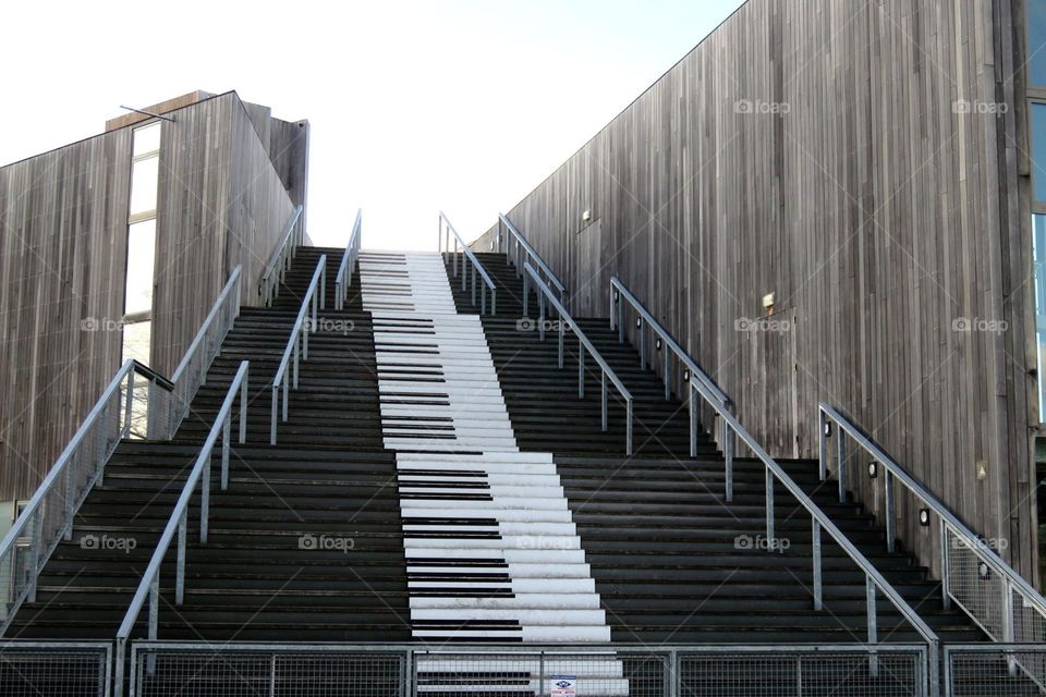 piano stairs