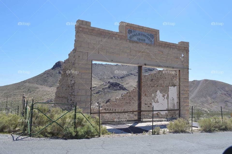Rhyolite Ghost Town