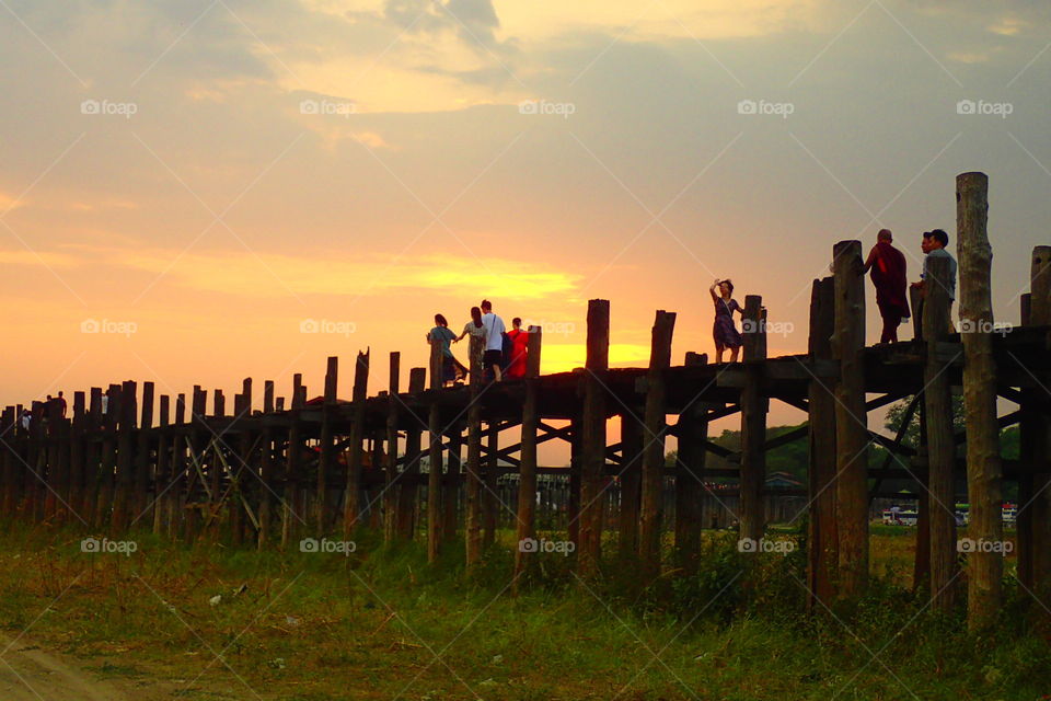 sunset Myanmar