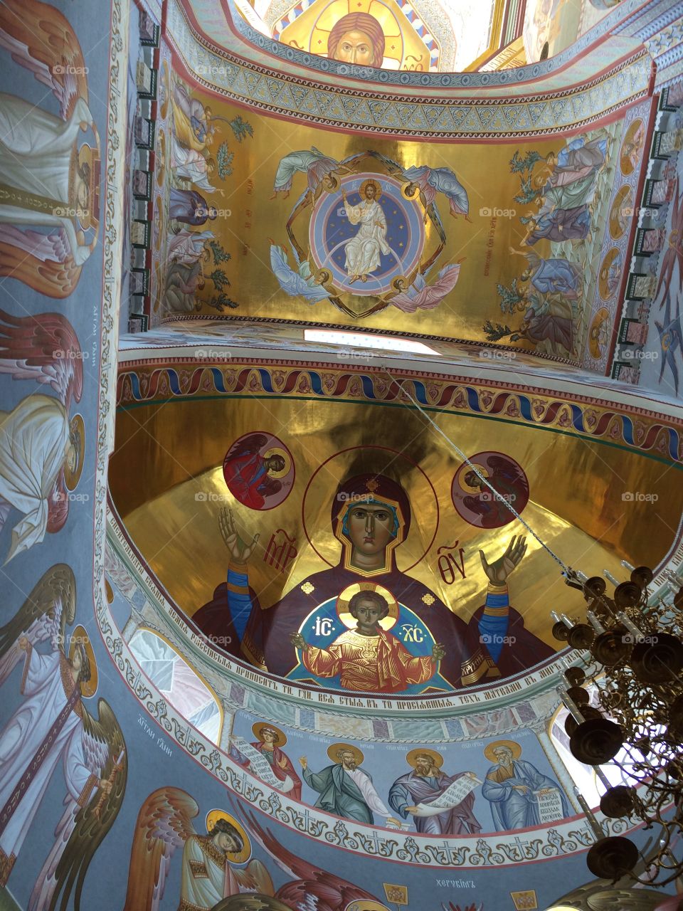 temple frescoes