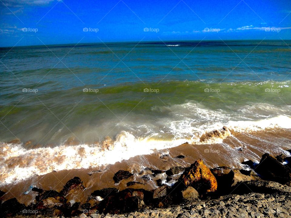 beach waves 