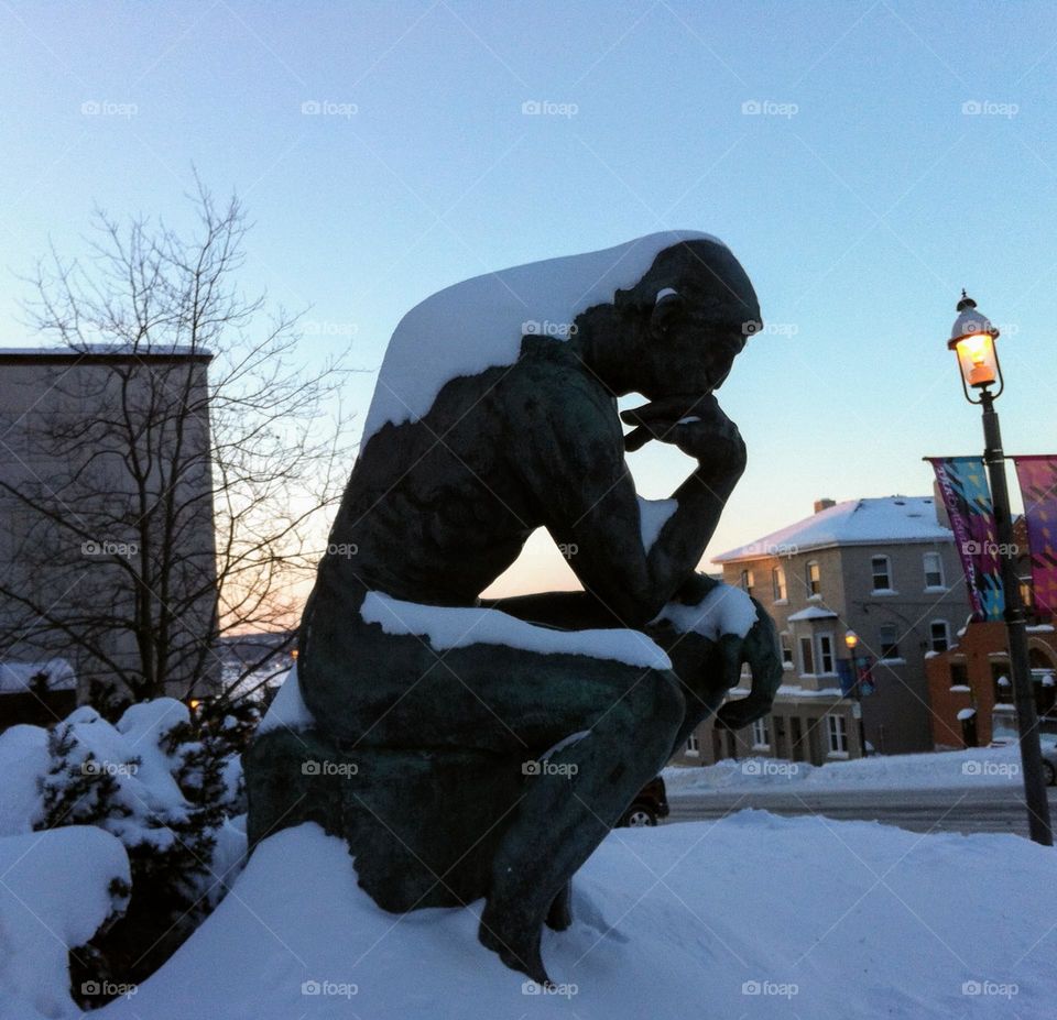 Barrie's Rodin Thinker