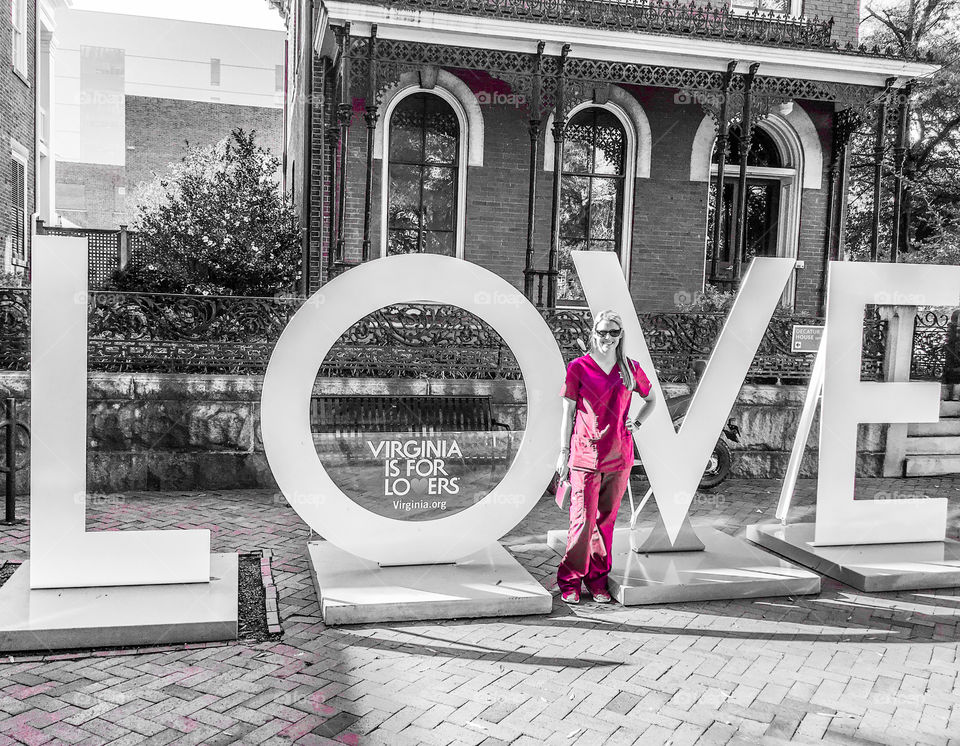 Virginia is for Lovers sign in Richmond, Virginia ❤️