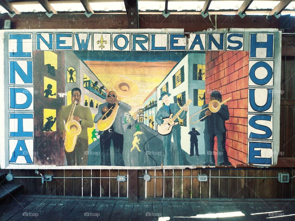 India House poolside